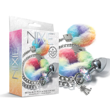 Unicorn Furry Handcuff Set (Medium)