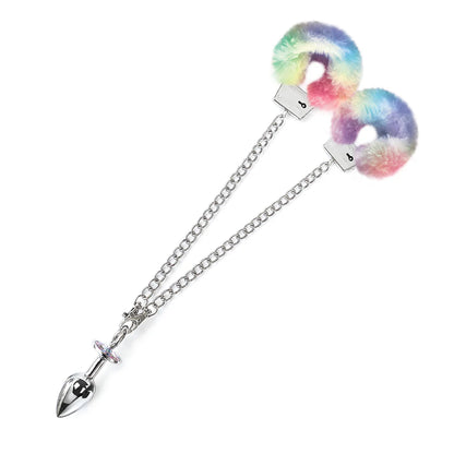 Unicorn Furry Handcuff Set (Medium)