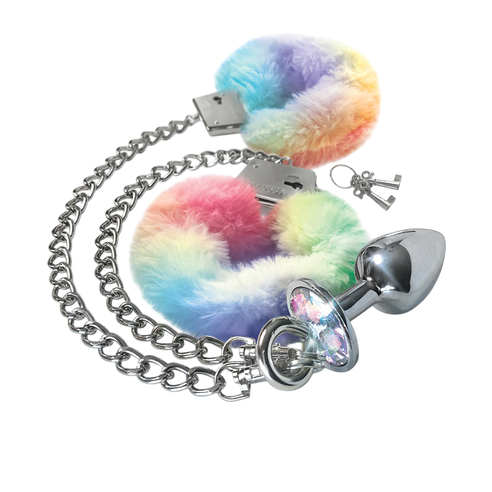 Unicorn Furry Handcuff Set (Medium)