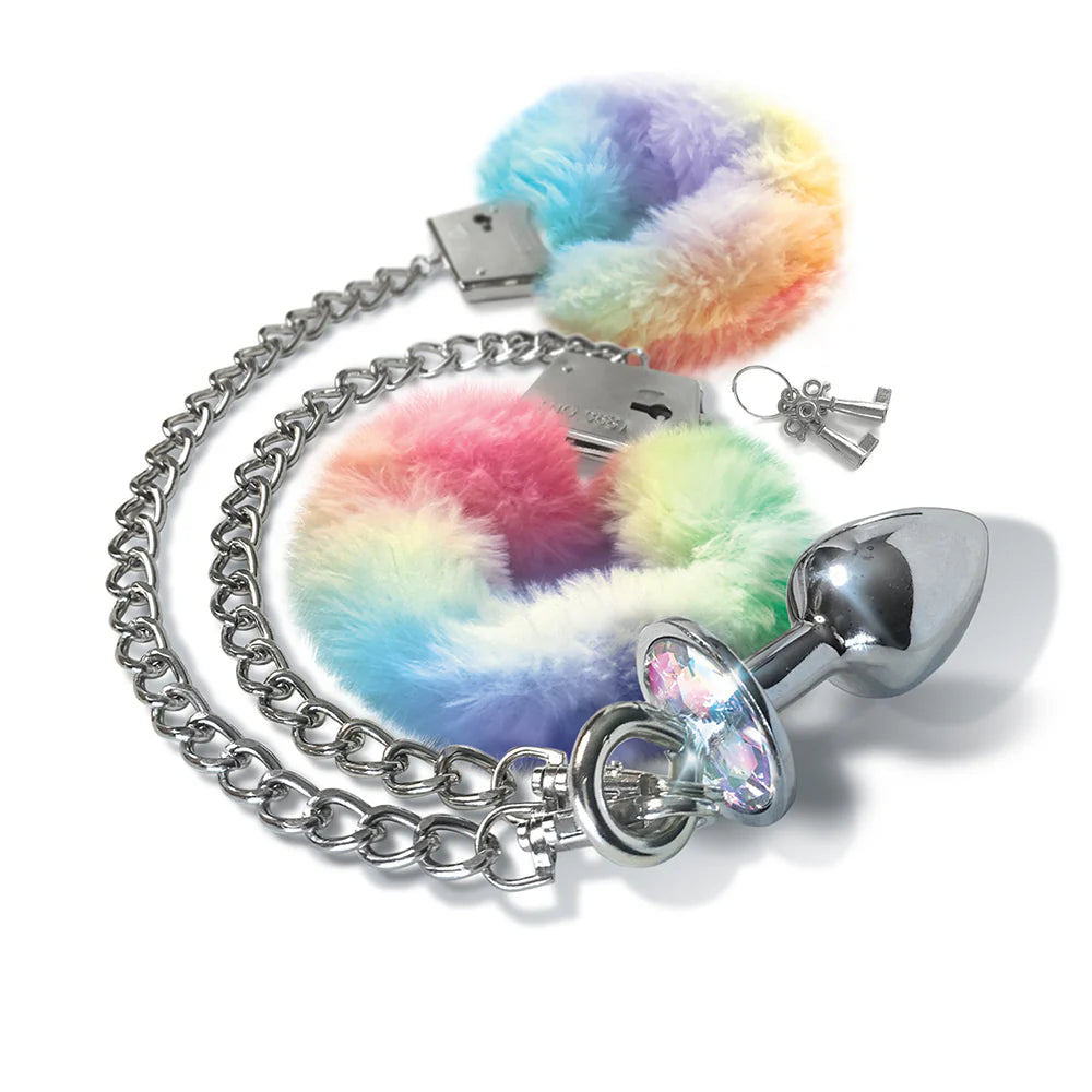 Unicorn Furry Handcuff Set (Medium)