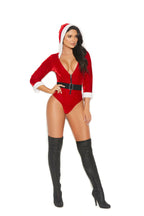Santa’s Tease 2Pc Velvet Costume Set
