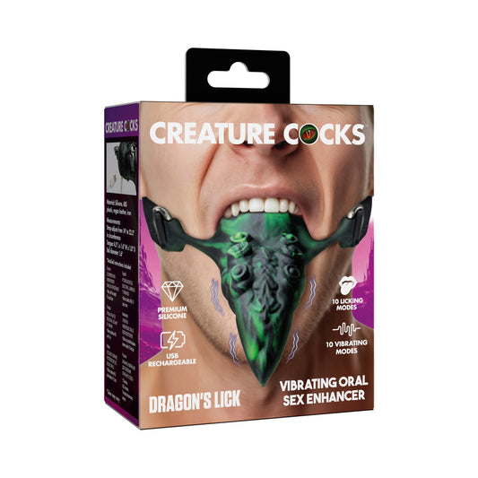 Creature Cocks Dragon's Lick Vibrating Oral Enhancer