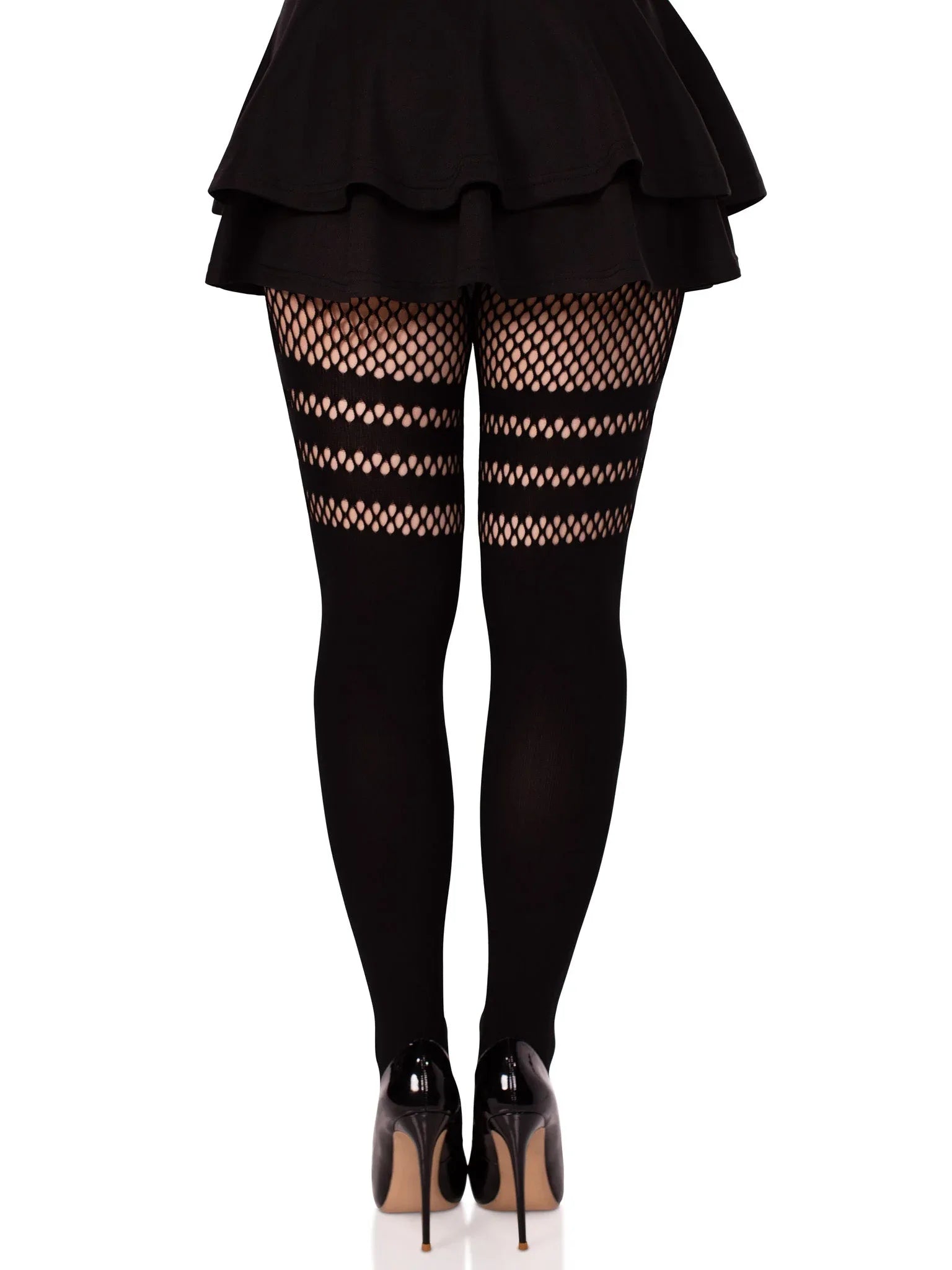 Ada Tights with Fishnet Accent - Puppy's Aesthetics