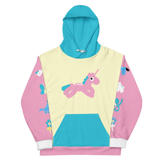 Unicorn Balloon Animal Hoodie