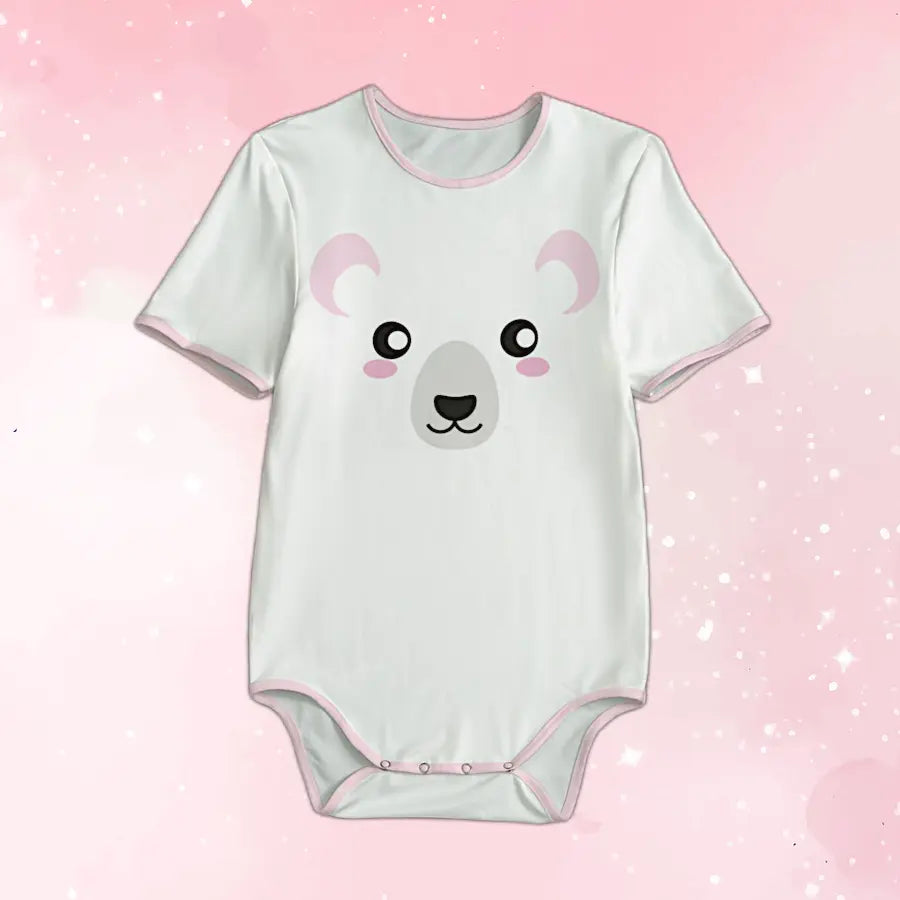 Kawaii Polar Bear Adult Unisex Onesie - Image #1