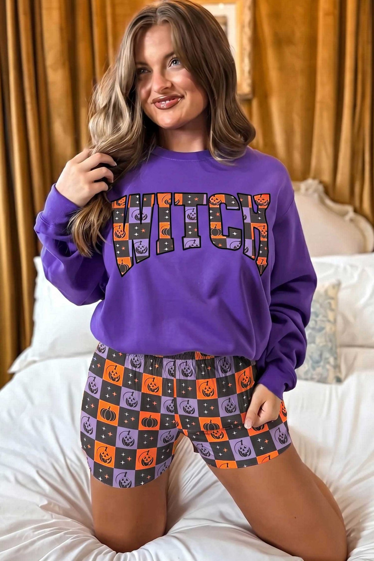 Hexed & Checkered Lounge Set