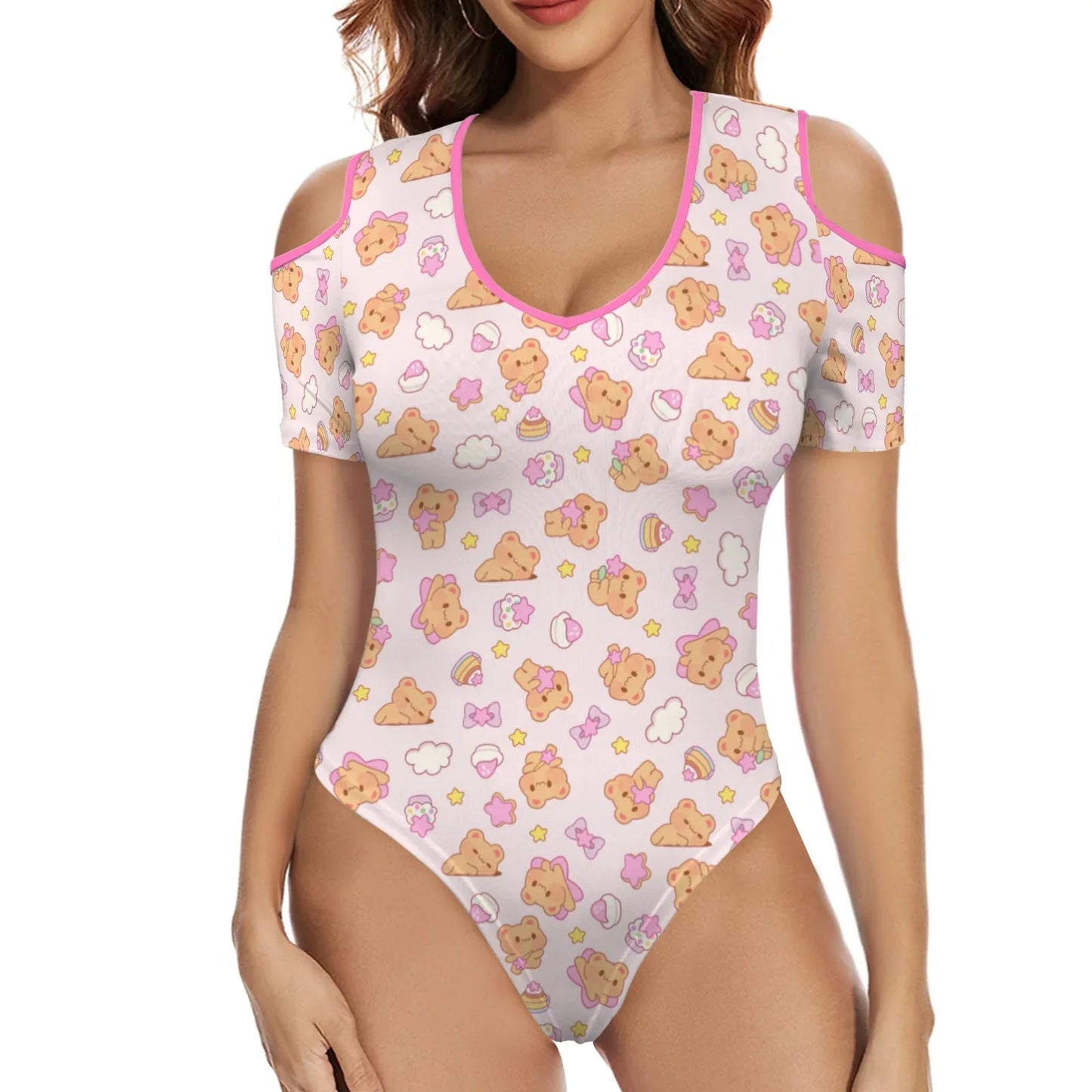 Bearly Adorable Peekaboo PlaySuit - Puppy's Aesthetics