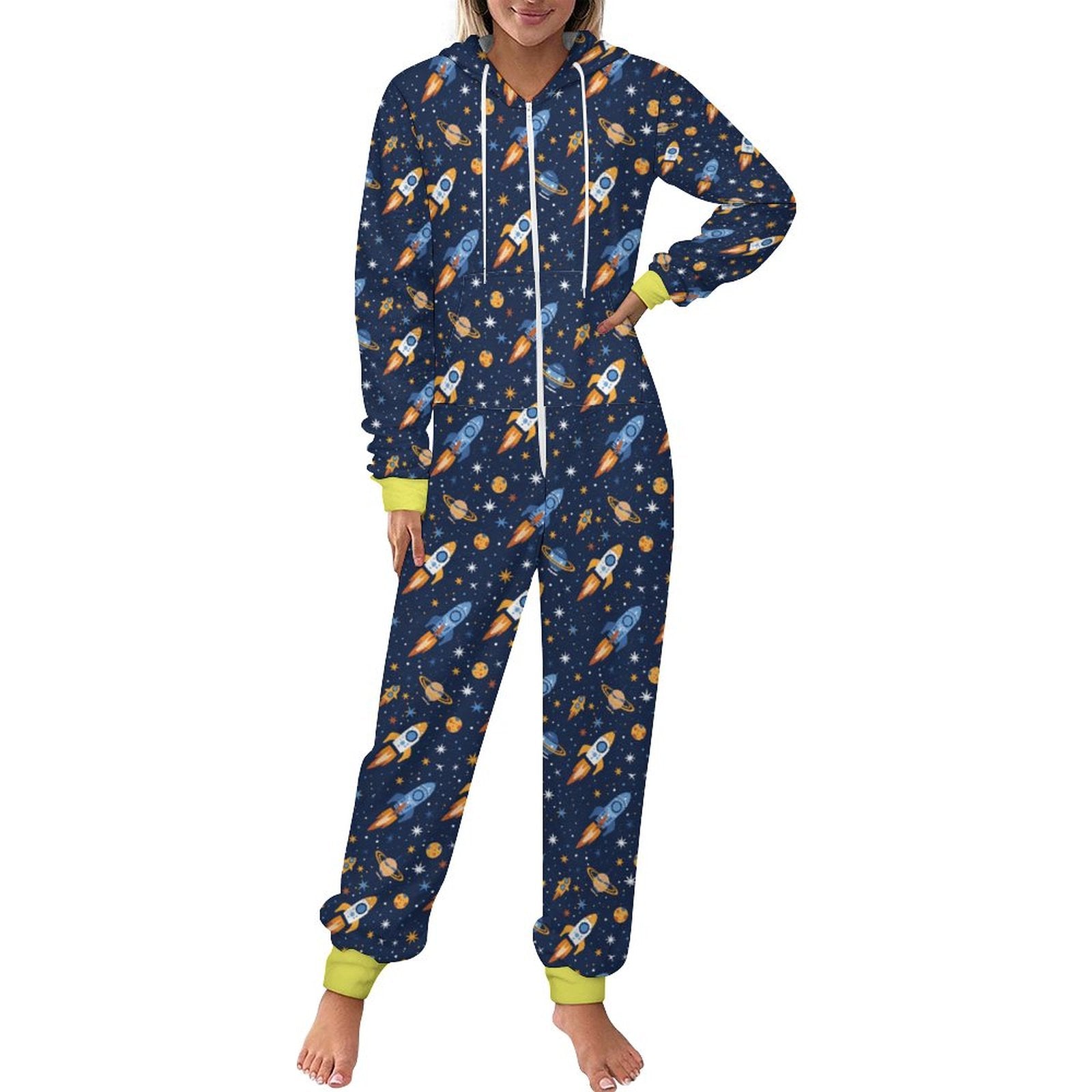 Cosmic Rocket Unisex SnuggleSuit