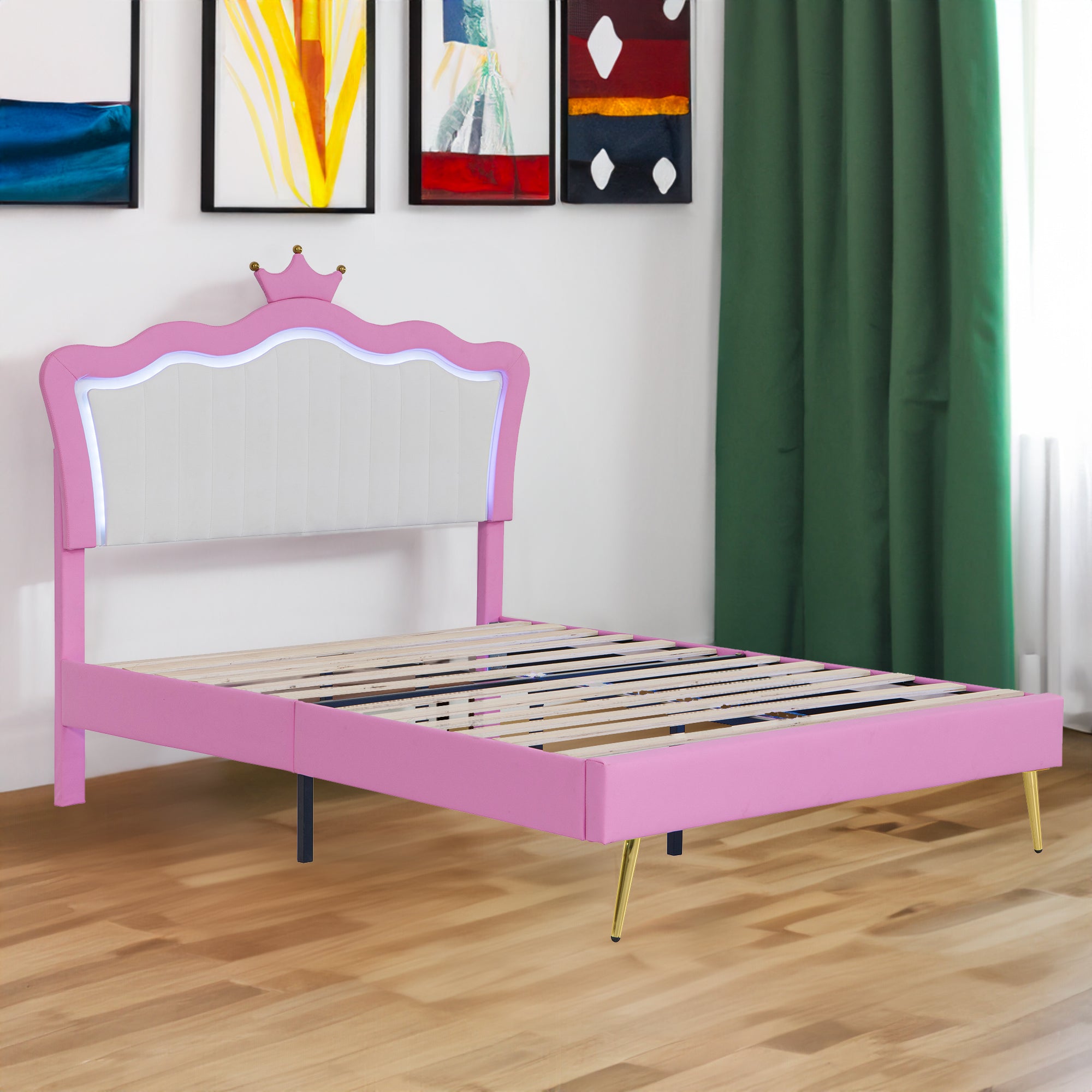 Princess Crown LED Bed