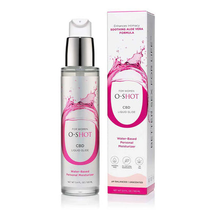 O-Shot CBD Water-Based Lubricant 3.4oz