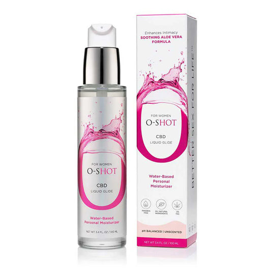 O-Shot CBD Water-Based Lubricant 3.4oz