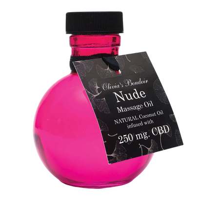 Olivia's Boudoir Unscented CBD Massage Oil