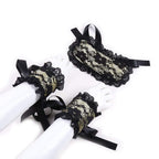 Lace Dreams Blindfold & Cuffs Set - Puppy's Aesthetics