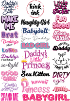 DDLG (Mega Sheet)