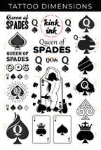 Queen of Spades (Mega Sheet)