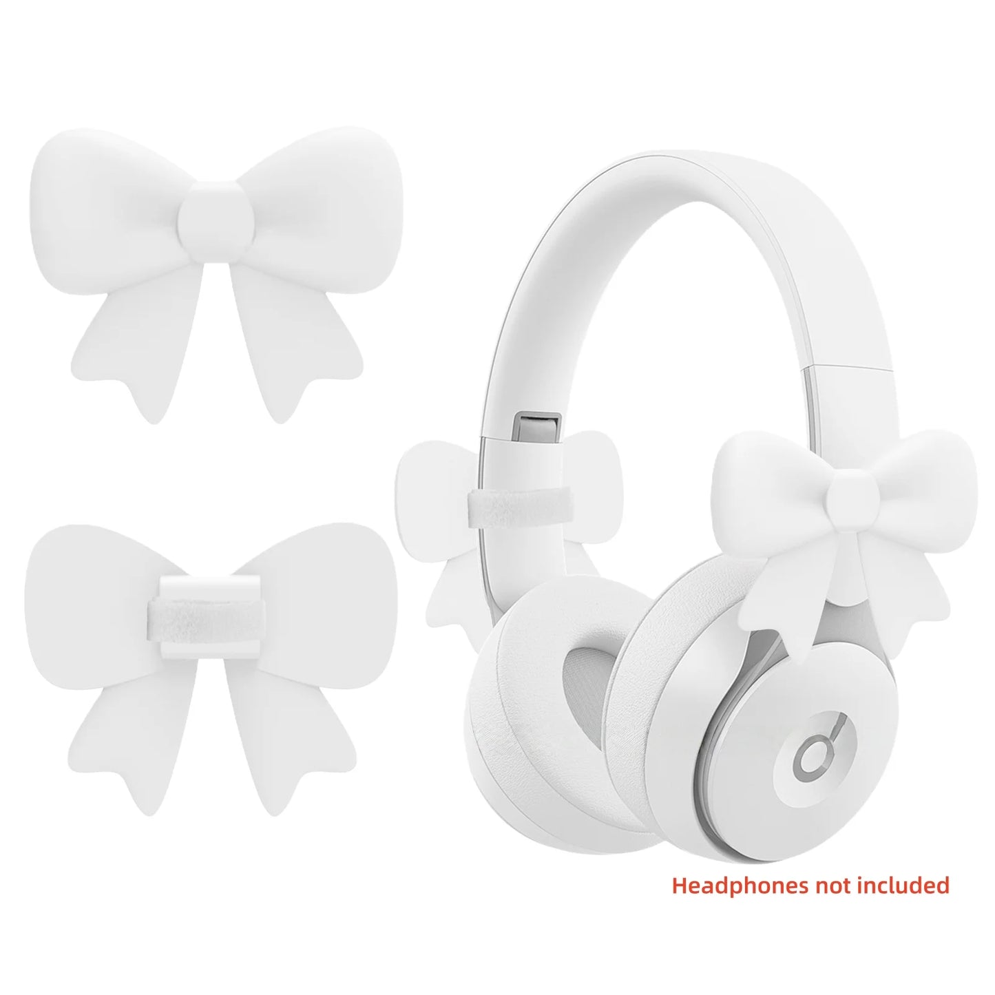 Coquette Bow Headphone Clips (2pcs Set)