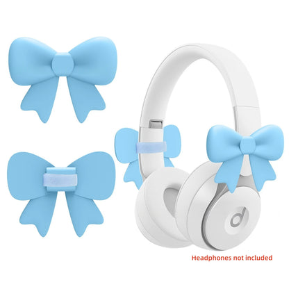 Coquette Bow Headphone Clips (2pcs Set)