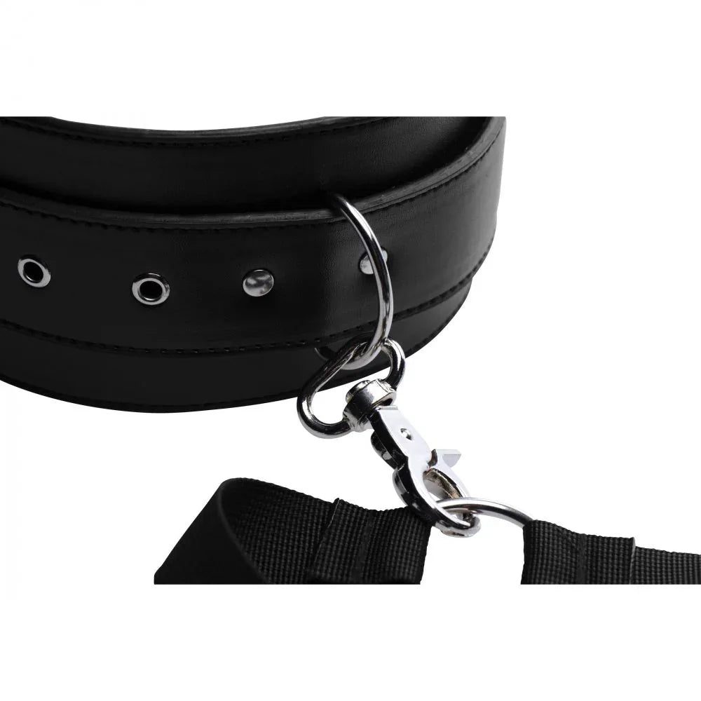 Easy Access Thigh Harness with Wrist Cuffs - Puppy's Aesthetics
