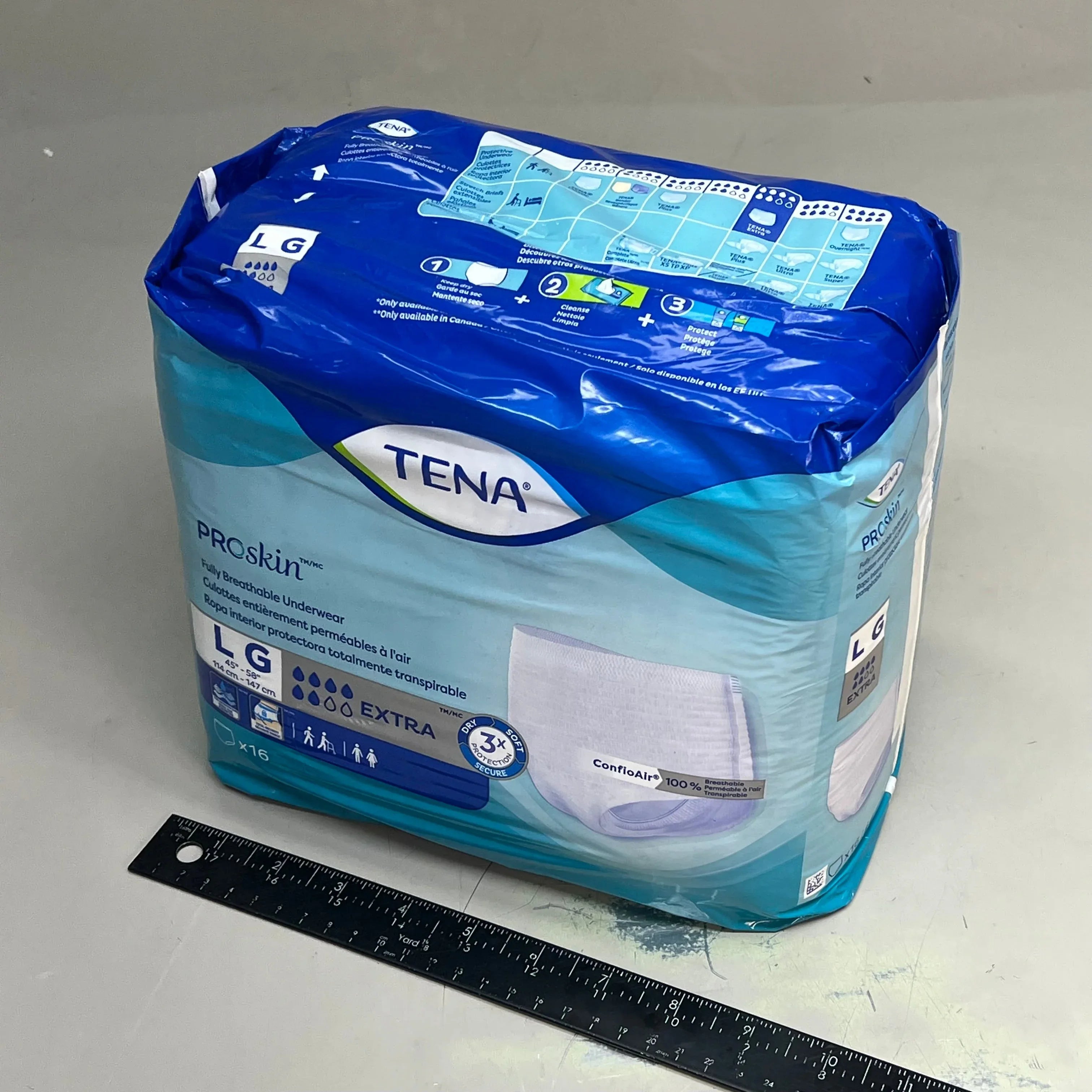 TENA (2 PACK LG) Proskin Adult Diapers - Puppy's Aesthetics