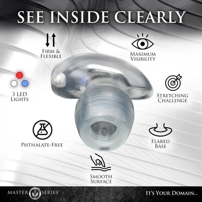 Light-Tunnel Light-Up Anal Dilator - Puppy's Aesthetics
