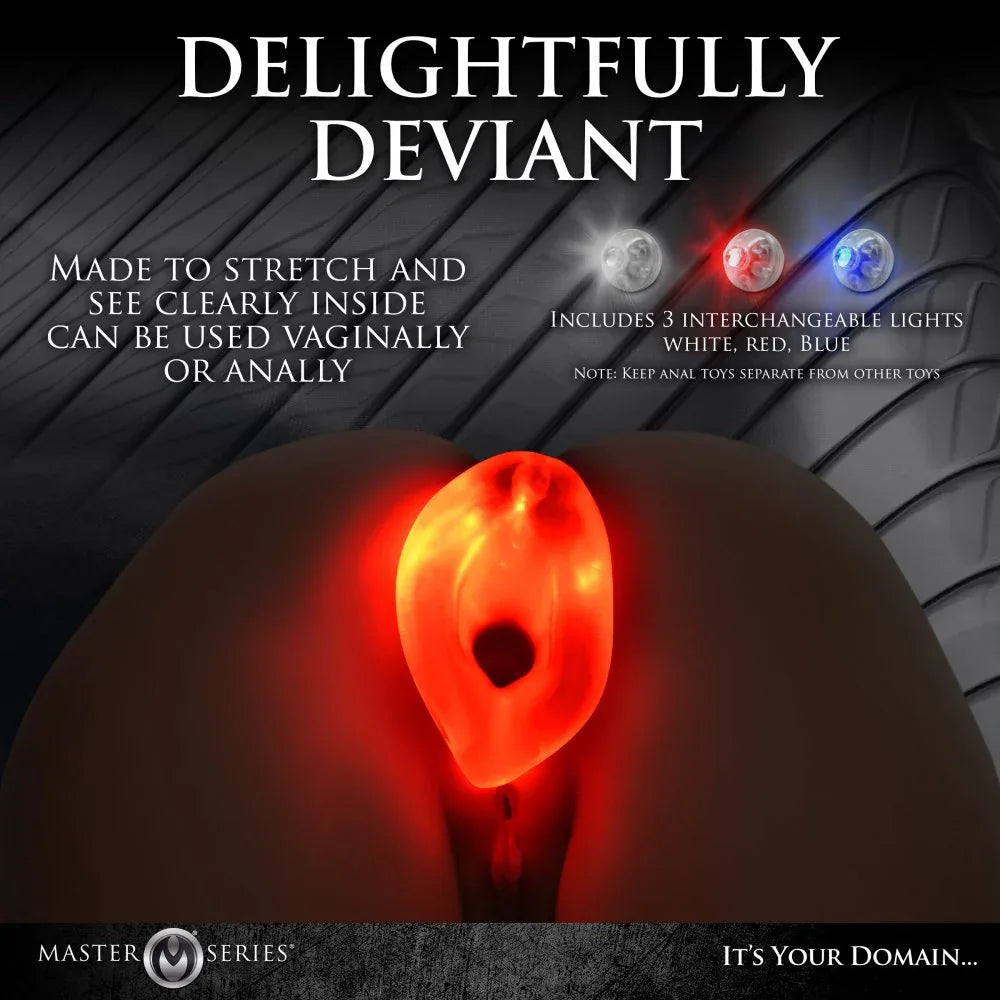 Light-Tunnel Light-Up Anal Dilator - Puppy's Aesthetics