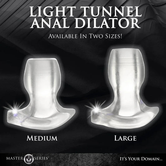 Light-Tunnel Light-Up Anal Dilator - Puppy's Aesthetics