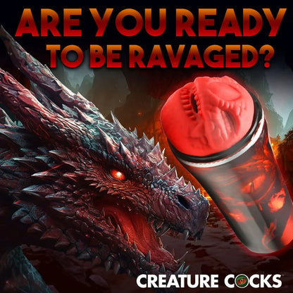 Dragon Snatch Stroker – Red Dragon - Puppy's Aesthetics