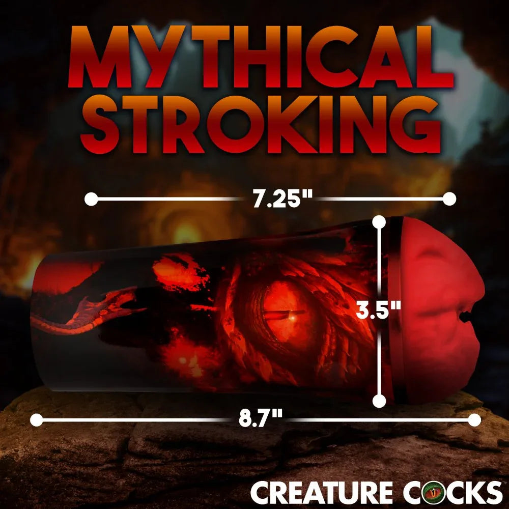 Dragon Snatch Stroker – Red Dragon - Puppy's Aesthetics