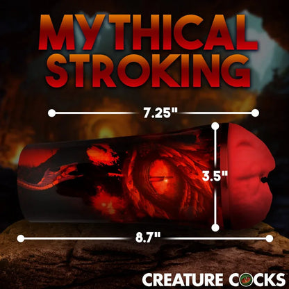 Dragon Snatch Stroker – Red Dragon - Puppy's Aesthetics