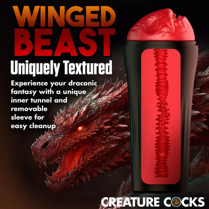 Dragon Snatch Stroker – Red Dragon - Puppy's Aesthetics
