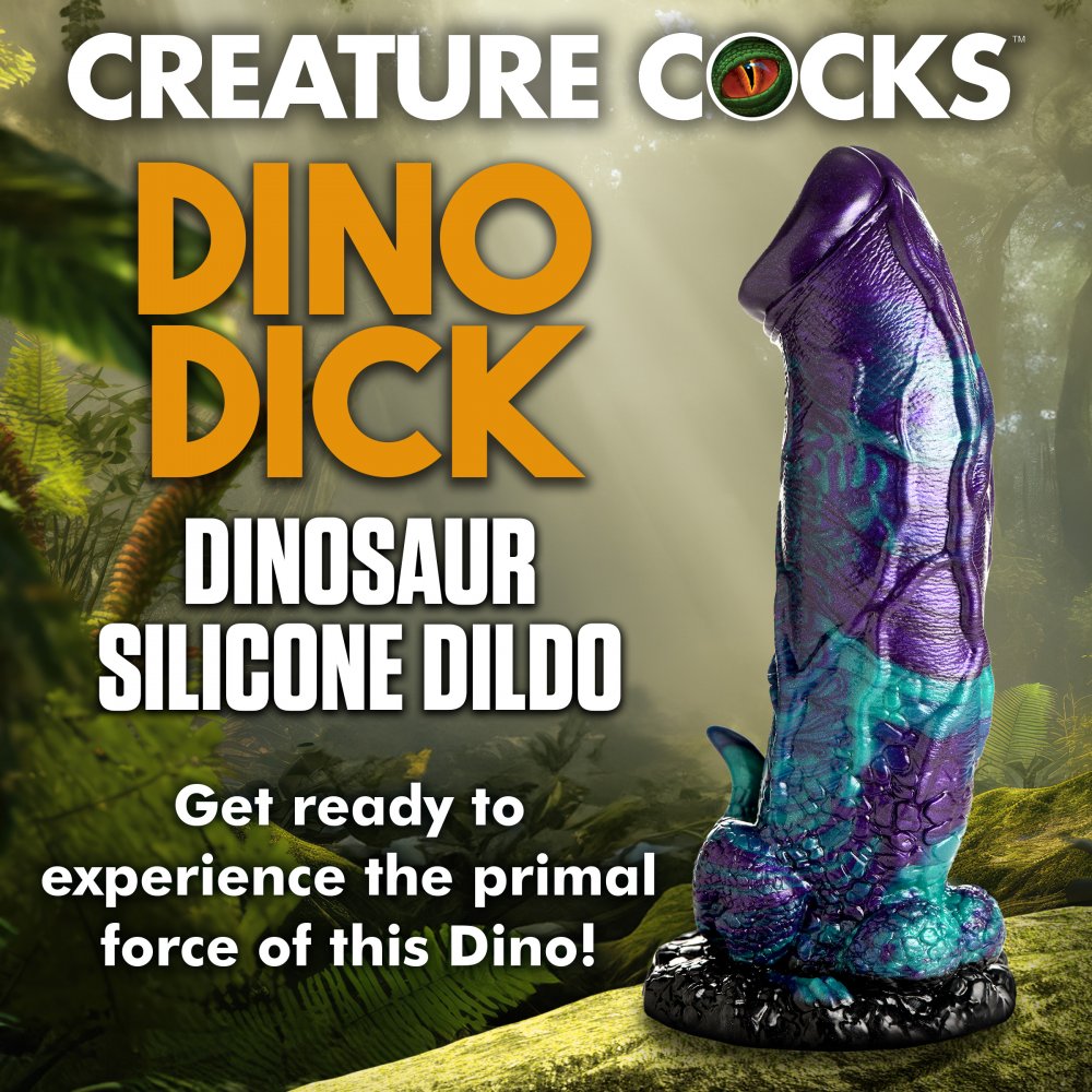 XL Dino Dick Silicone Dildo
