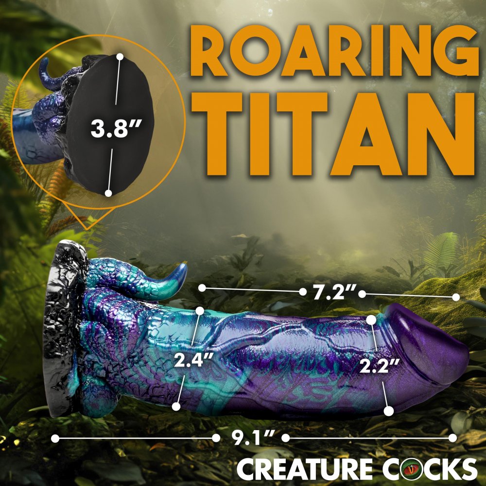 XL Dino Dick Silicone Dildo