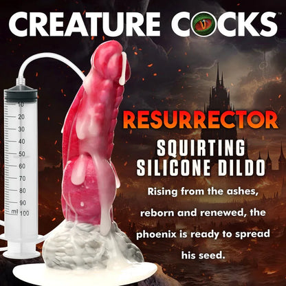 Resurrector Phoenix Squirting Silicone Dildo - Puppy's Aesthetics