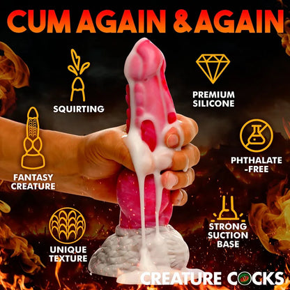 Resurrector Phoenix Squirting Silicone Dildo - Puppy's Aesthetics