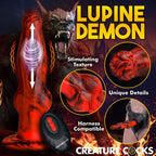 Hell Wolf Thrusting & Vibrating Silicone Dildo