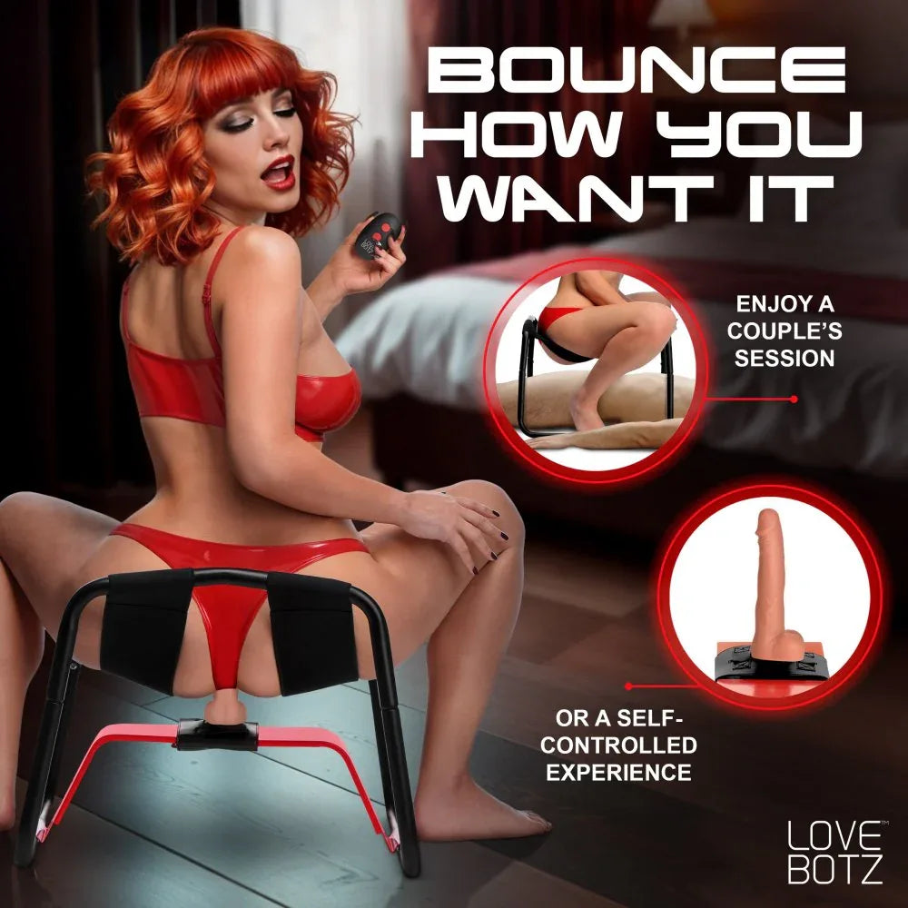 Bangin' Bench with Thrusting and Vibrating Dildo - Puppy's Aesthetics