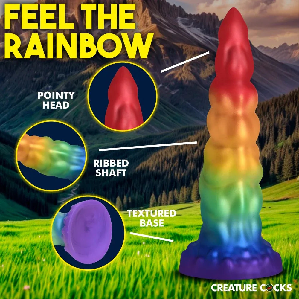 Magic Rider Unicorn Silicone Dildo - Puppy's Aesthetics