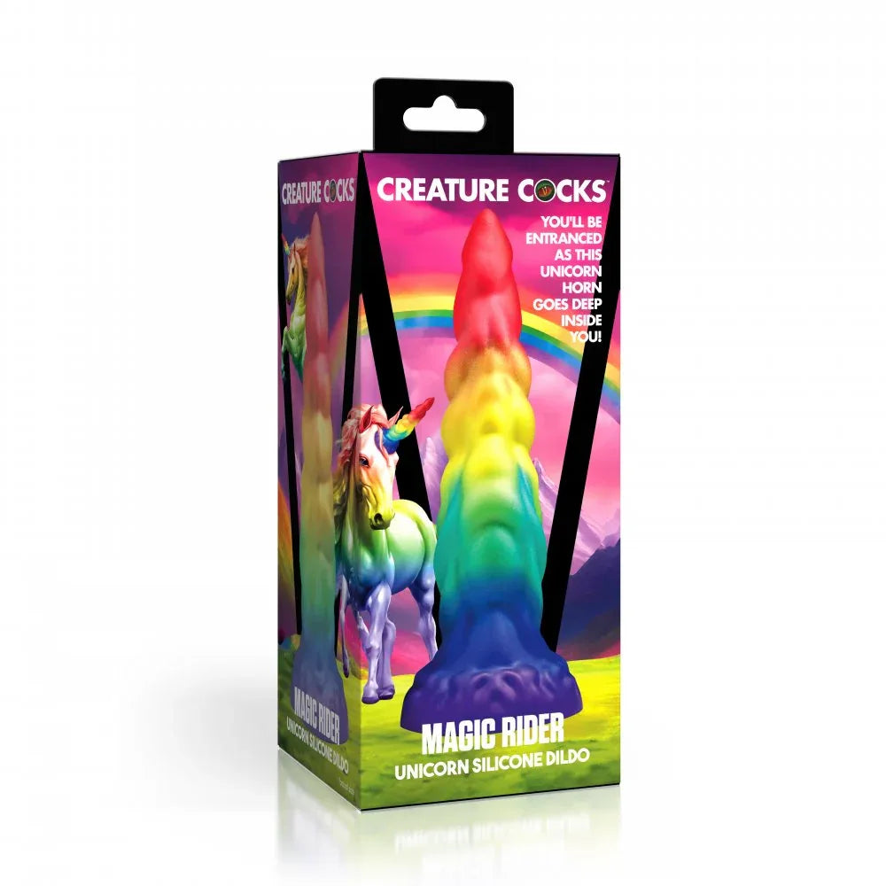 Magic Rider Unicorn Silicone Dildo - Puppy's Aesthetics