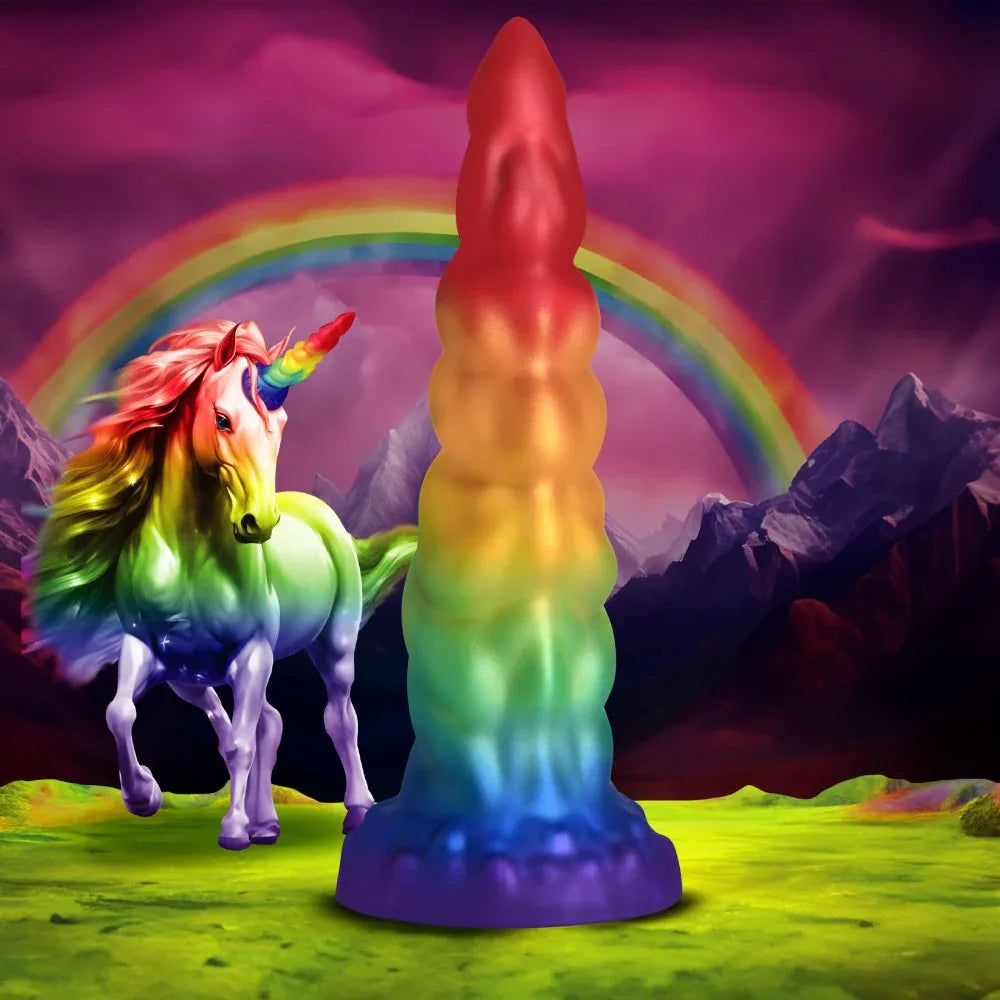 Magic Rider Unicorn Silicone Dildo - Puppy's Aesthetics