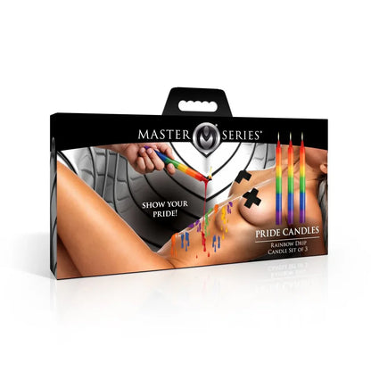 Fetish Drip Candles 3 Pack (Colors) - Puppy's Aesthetics