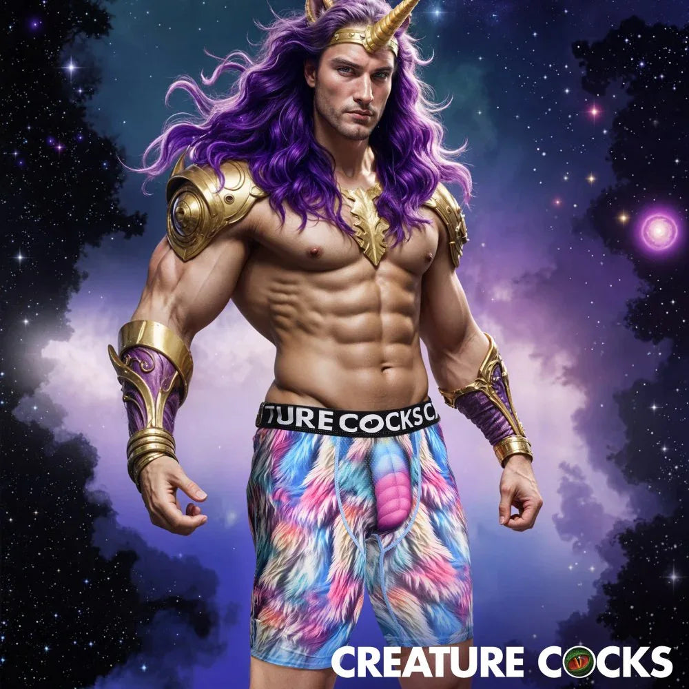Mystique Unicorn Boxer Shorts - Creature Wear - Puppy's Aesthetics