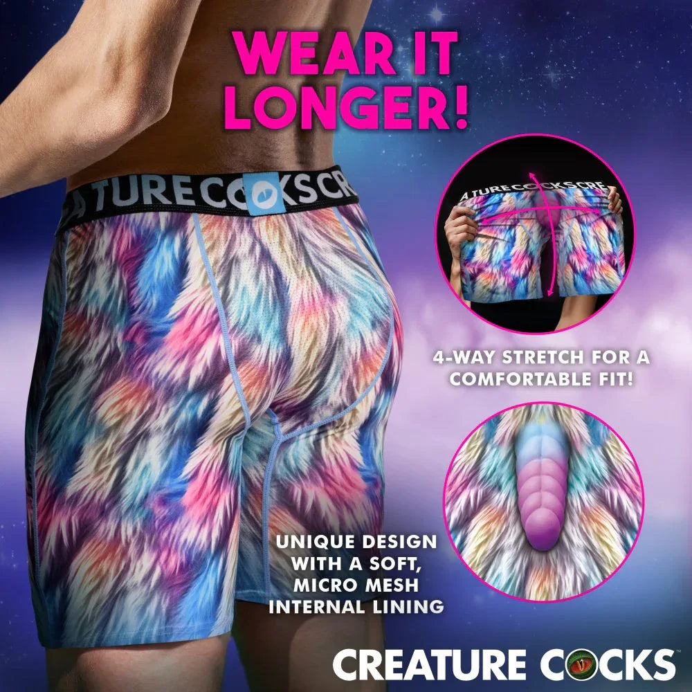 Mystique Unicorn Boxer Shorts - Creature Wear - Puppy's Aesthetics