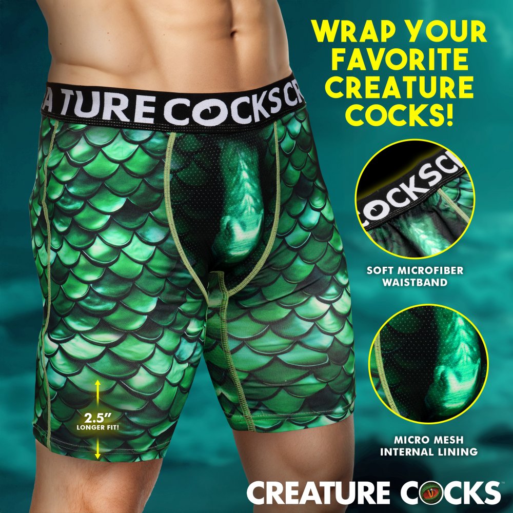 Lake Monster Boxer Shorts - Creature Wear
