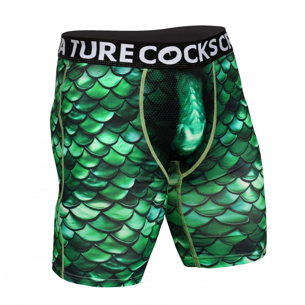 Lake Monster Boxer Shorts - Creature Wear - Puppy's Aesthetics