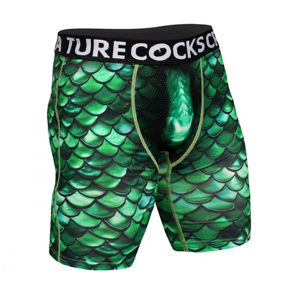 Lake Monster Boxer Shorts - Creature Wear - Puppy's Aesthetics