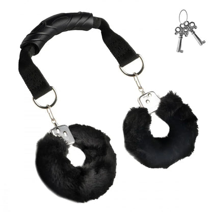 The Handler Furry Handcuffs with Handle - Puppy's Aesthetics