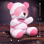 Bratty Bondage Bear Plushie - Puppy's Aesthetics