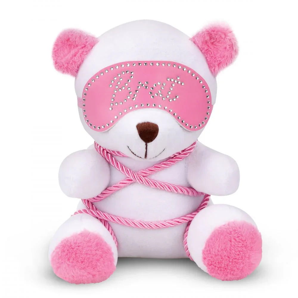 Bratty Bondage Bear Plushie - Puppy's Aesthetics