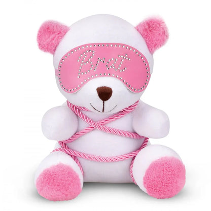 Bratty Bondage Bear Plushie - Puppy's Aesthetics