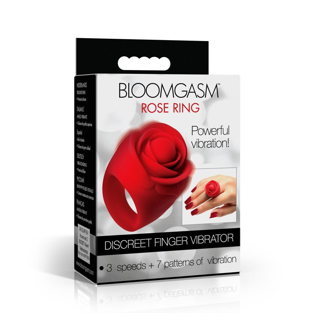 Rose Ring Finger Vibrator